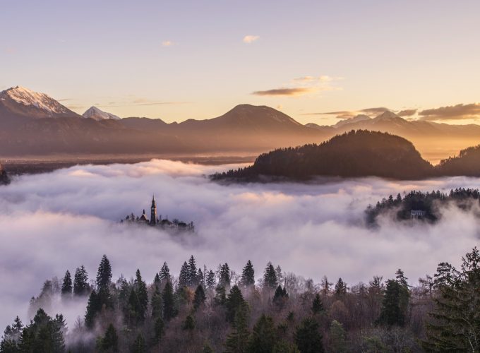 Stock Images fog, mountains, forest, 5k, Stock Images 575904274